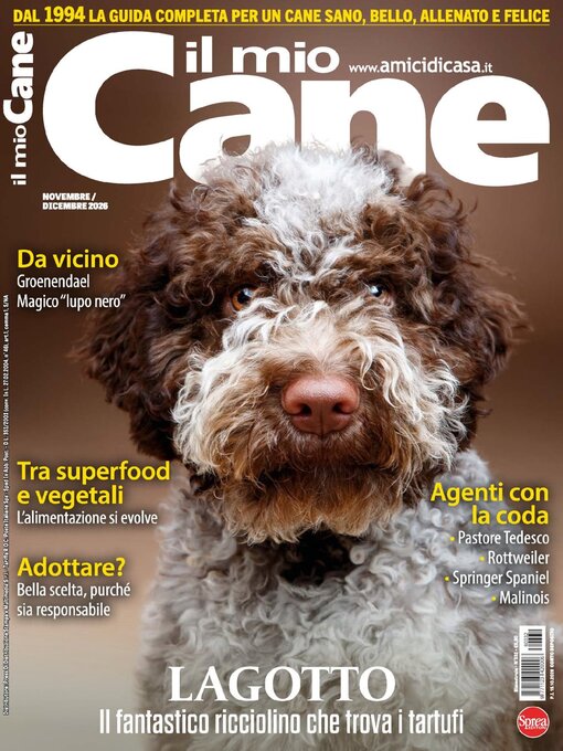 Cover image for Il mio Cane
